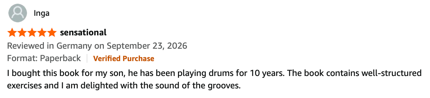 Arabic Grooves Applied to the Drumset Review 4 Markos Vassiliou